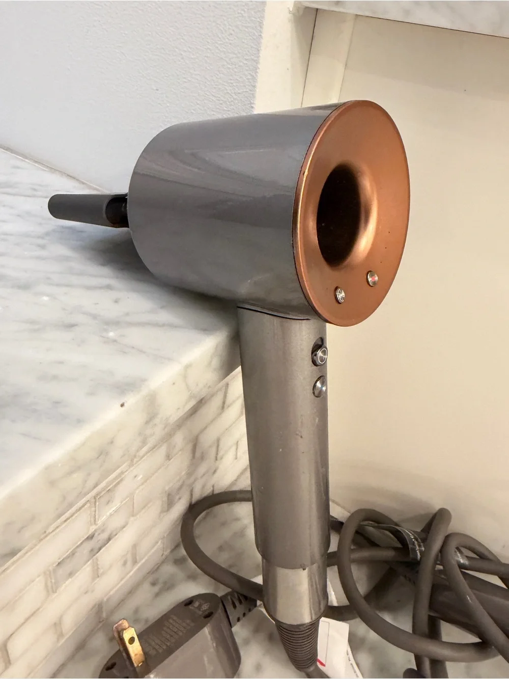Dyson Supersonic Hair Dryer in Charcoal and Copper